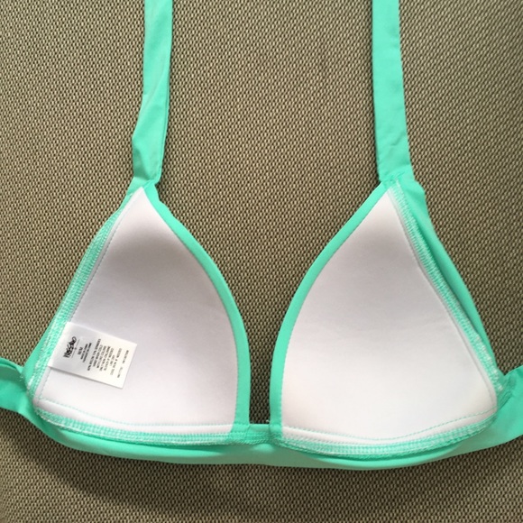 Target Seafoam Halter Swimsuit Top - Picture 5 of 6